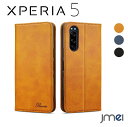 Xperia5 ケース 手帳 SO-01M SOV41 全面保護 高品質 PUレザー Xperia 5 ケース 落下防止 カード収納 エクスペリア 5 カバー ...