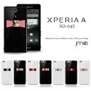 XPERIA A SO-04E ケース ハードケース 本革 リボン Sony エクスぺリア エース カバー スマートフォン ソニー スマホケース かわいい スマホカバー