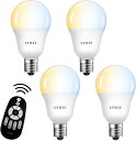 電球 LED E17 スマート電球 LED電球 40W形相当 E17口金 スマート電球 e17 500LM 調光 調色 リモコン付き LEDランプ 消費電力5W...