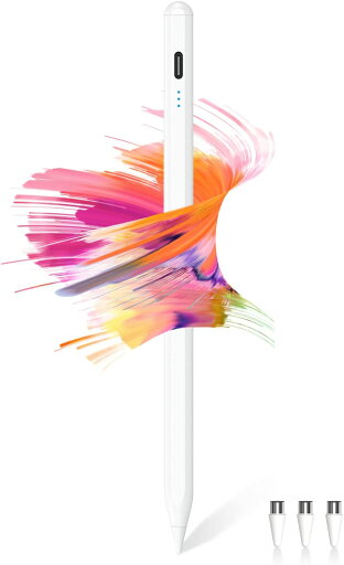 タッチペン 最新 急速充電 全機種対応 スタイラスペン 極細 超高精度 ipad ペンシル 電量表示/誤ON/OFF防止/磁気吸着機能対応 iPad/iPhone/Android/スマホ/タブレット用 タッチペン 最新 急速充電 全機種対応 スタイラスペン 極細 超高精度 ipad ペンシル 電量表示/誤ON/OFF防止/磁気吸着機能対応 iPad/iPhone/Android/スマホ/タブレット用