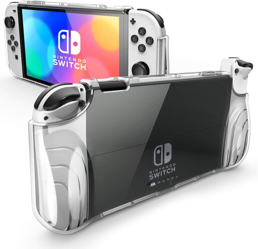 nintendo switch有機ELモデル対応 ニンテンドースイッチ有機el カバー2021用ケース 有機ELモデル 保護カバー TPUグリップ付き 全面保護 傷防止 指紋防止 衝撃吸収 コントローラー対応 クリア nintendo switch有機ELモデル対応 ニンテンドースイッチ有機el カバー2021用ケース 有機ELモデル 保護カバー TPUグリップ付き 全面保護 傷防止 指紋防止 衝撃吸収 コントローラー対応 クリア