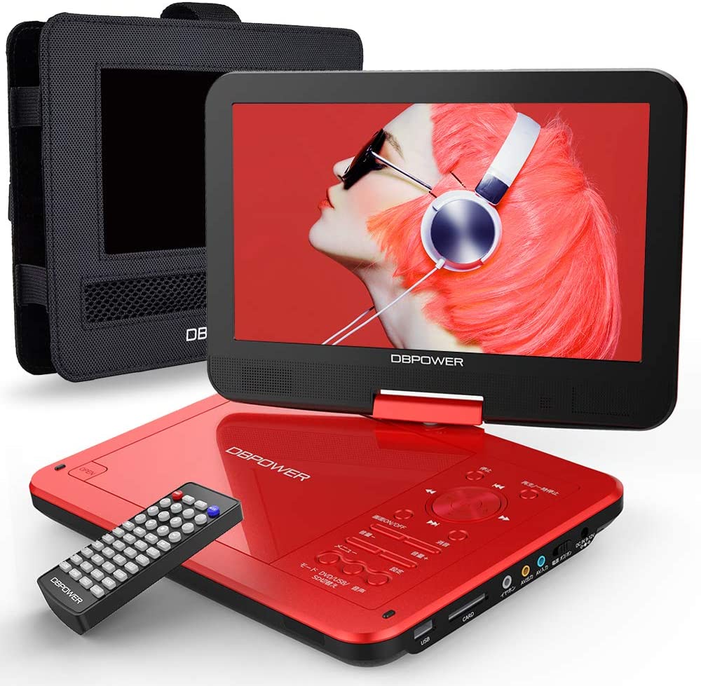 dvdプレーヤー dvdプレーヤー ポータブル リージョンフリー 小型 ポータブルDVDプレーヤー 車載モニター 後部座席 ヘッドレストモニター 10.5インチ...