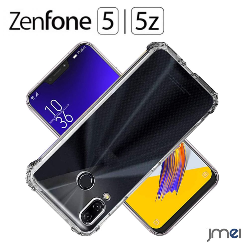 Zenfone5 ZE620KL ケース クリア TPU Zenfone5z ZS620KL ケース 耐衝撃 衝撃吸収 高透明度 エアクッション ゼンフォン5 カバー ゼンフォン5z カバー 透明カバー 指紋 汚れ防止 傷防止 撥水 スマホケース スマホ スマホカバー simフリー スマートフォン