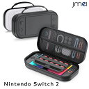 Nintendo Switch 2 ケース 収納バッグ スイッチ2 キャリングケース PU 素材 防塵 耐衝撃 大容量 10枚ゲームカードスロット 軽量 旅行用 持ち運び便利 Switch 2025 耐衝撃 EVA素材 ニンテンドー スイッチ 2 カバー