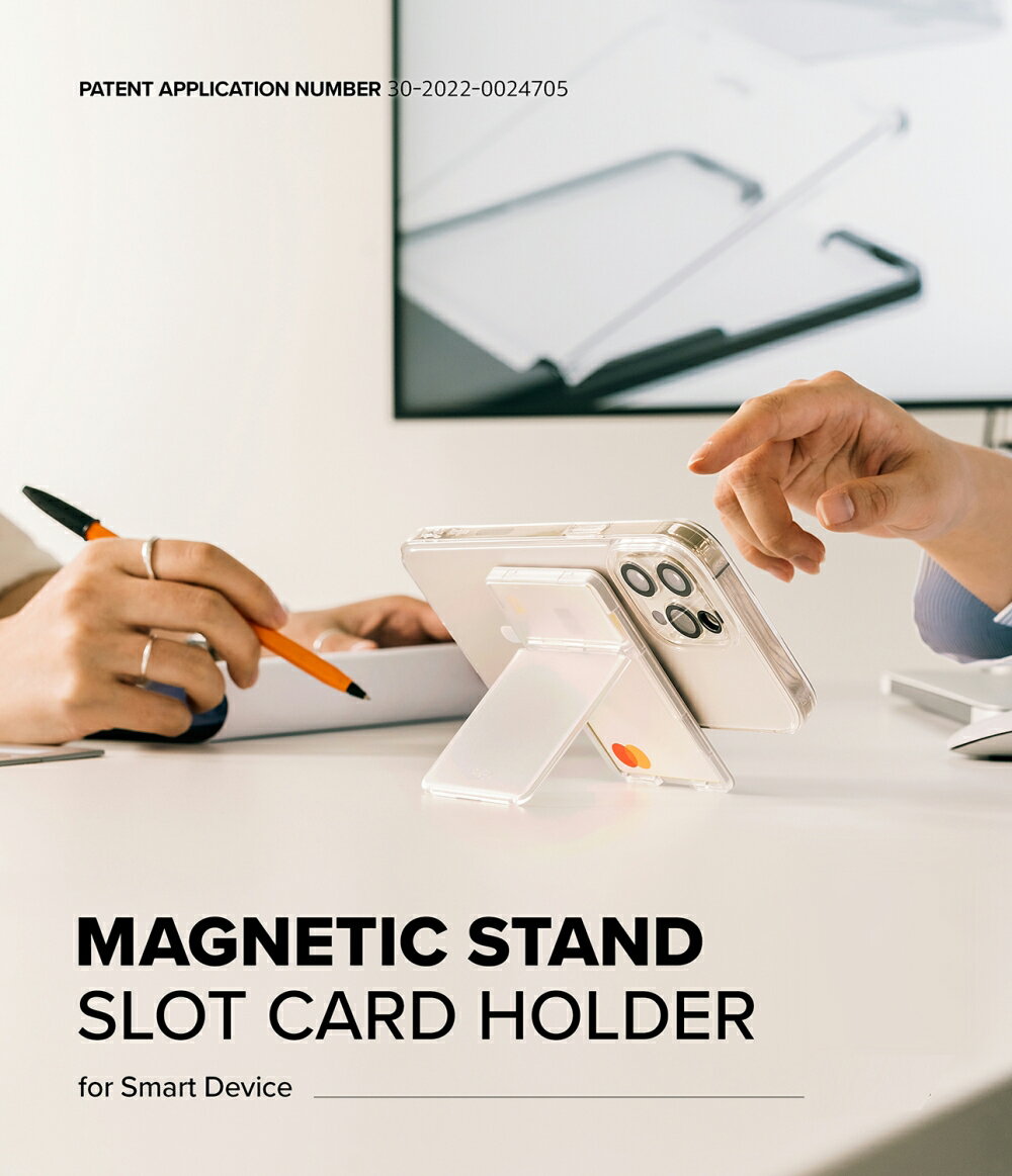 カードホルダー マグネティック スタンド スロット カード ホルダー Galaxy S24 Ultra SUICA PASMO MagSafe対応 収納 財布 定期入れ 名刺入れ カード収納 カード入れ スタンド機能 スマホ カード ホルダー ポケットケース クレジットカード マグネット スマホカードケース