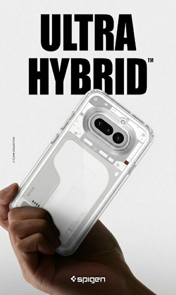 Nothing Phone 4a ケース Spigen ウルトラハイブリッド クリア 耐衝撃 米軍MIL規格 TPU PC 二重構造 ストラップホール 透明 Nothing Phone 4a Pro カバー衝撃吸収 シュピゲン ウルトラ・ハイブリッド NothingPhone4a プロ スマホケース 携帯ケース