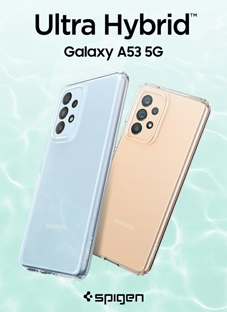 Galaxy A53 ケース TPUバンパー 5G ウルトラ・ハイブリッド シュピゲン 耐衝撃 米軍MIL規格取得 SC-53C SCG15 全面クリア ギャラクシーa53 5G ケース 2重構造 カメラ保護 傷つけ防止 スマートフォン スマホケース スマホカバー simフリー