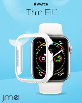 apple watch Series 6 5 4 カバー 44mm 40mm 薄型 クリア シュピゲン シン・フィット Series5 アップルウォッチ ケース シリーズ6 シリーズ5 ブランド ビジネス 落下 衝撃 apple watch Nike+ Hermes Edition(2018,2019,2020) - Image 1