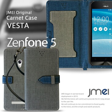 【Zenfone5 A500KL ケース】JMEIオリジナルカルネケース VESTA【ショルダー ゼンフォン ファイブ 5 カバー スマホポシェット スマホケース 手帳型 全機種対応 スマホ カバー スマホカバー ASUS simフリー シムフリー スマートフォン 革】