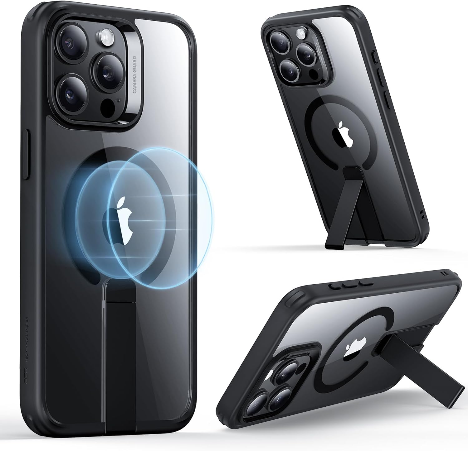 iPhone 16 ケース MagSafe 対応 軍用規格落下保護 自在に調節可能なフリックスタンド iPhone16Pro ケー..