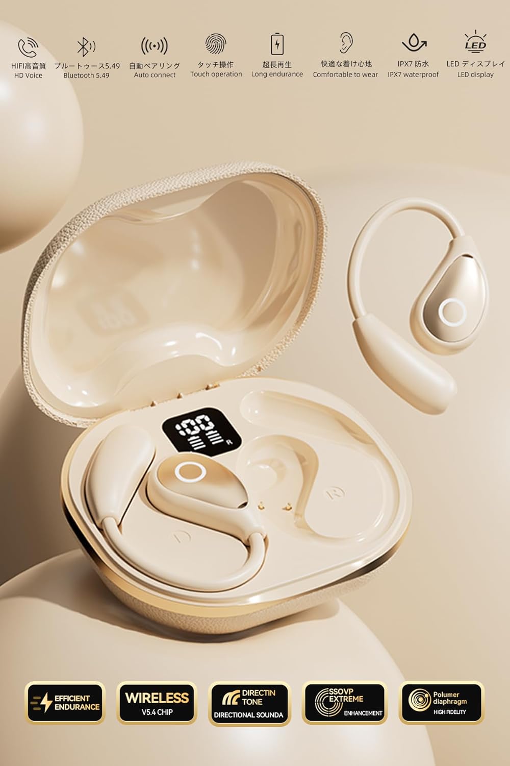 ����ۥ� ̵�� �����ץ󥤥䡼 ������Ƴ����ۥ� ����ɽ�� CVC8.0+ENC�Υ�������󥻥� �磻��쥹����ۥ� Bluetooth5.49 ���ݤ��� ���ݡ��� �̶��̳� Type-C ��®���� iOS Android ������Ƴ����ۥ� �����Ƴ����ۥ� ��ư�ڥ���� ���� ����Ĵ��