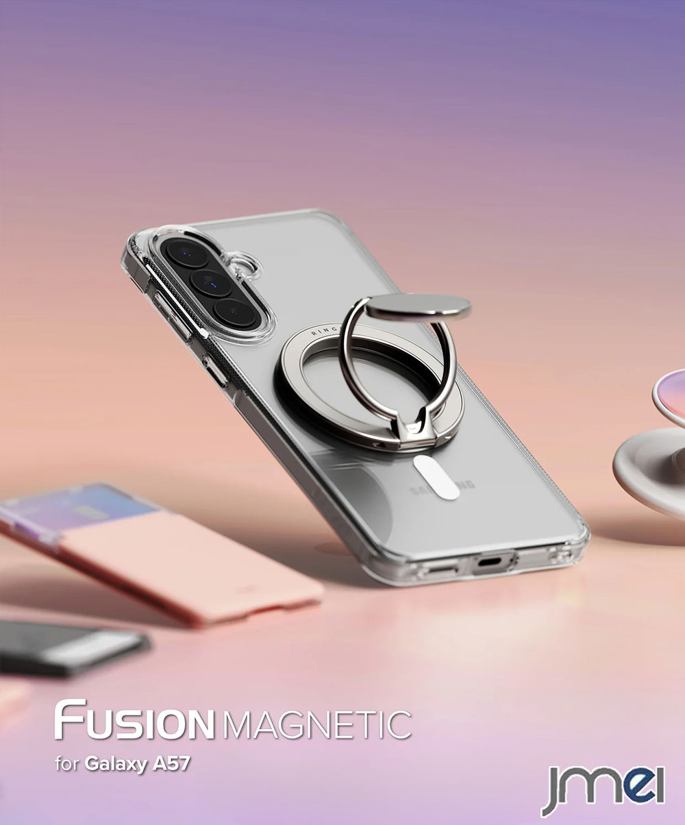 乐天商城 - Galaxy A57 5G ケース SC-54G MagSafe対応 クリア 磁石内蔵 透明 耐衝撃 Galaxy A37 ケース Ringke Fusion Magnetic ギャラクシー A57 5G スマホケース 衝撃吸収 ストラップホール ストラップ装着可能 米軍MIL規格準拠 おしゃれ かわいい シンプル 軽量