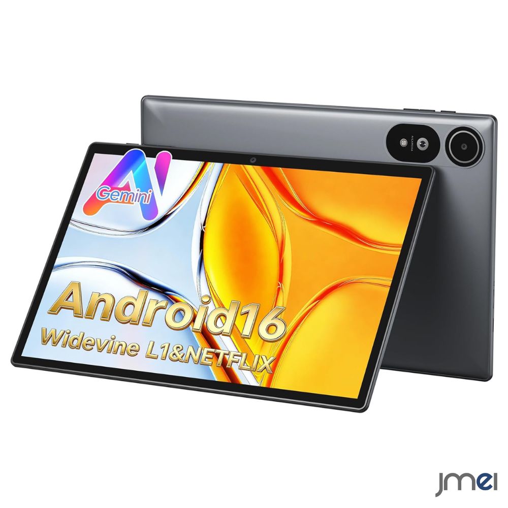 Android 16 タブレット 10インチ 8コアCPU 24GB RAM（4GB+20GB仮想） 64GB ROM 2TB拡張対応 1280×800 Incell IPS液晶 Widevine L1対応 6000mAhバッテリー 顔認識 アンドロイドタブレット T310-A75コア