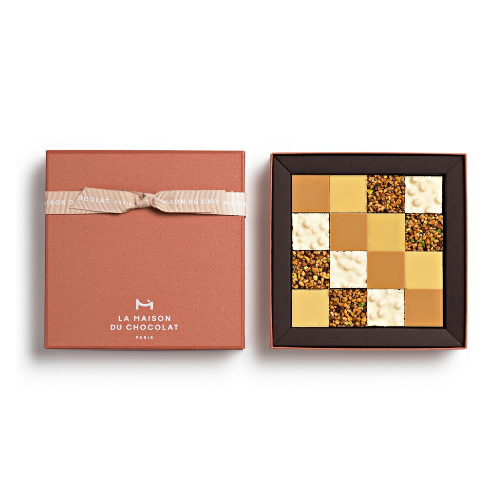 商品名 ホワイトデー お返し 2026 ラ・メゾン・デュ・ショコラ タブレット ボックス 16枚 桜 チョコレート 高級 ブランド ギフト スイーツ パリ 老舗 ショコラティエ 本命 彼女 妻 プレゼント 自分用 ご褒美チョコ 説明文 明る...