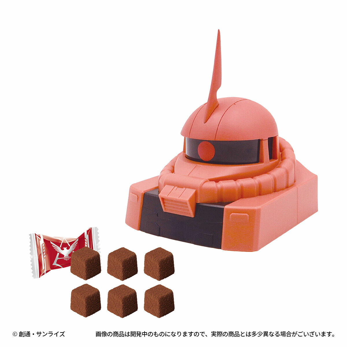 バレンタイン チョコ 2025 ガンダム シャア専用ザクチョコケース 6個入 ガンダムシリーズ キャラクター 限定 お返し スイーツ お取り寄せ スイーツ 洋菓子 デザイン缶 バレンタインデー ホワイトデーのサムネイル