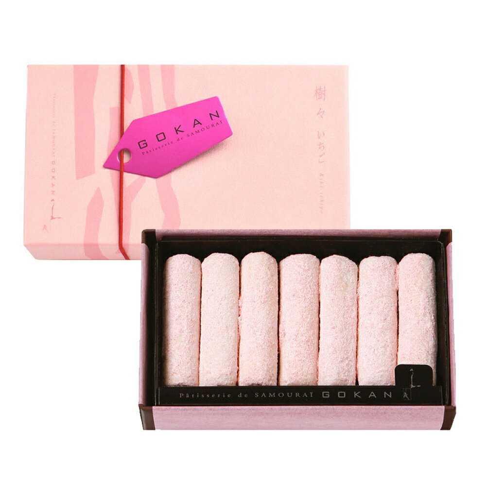 ホワイトデー お返し 2025 いちごの樹々 7本入 GOKAN（五感）ホワイトデー届け専用 お菓子 大阪 お土産 母の日 父の日 お歳暮 御歳暮 お取り寄せ スイーツ 洋菓子 バレンタインデー ホワイトデー 入学 卒業 お祝いのサムネイル