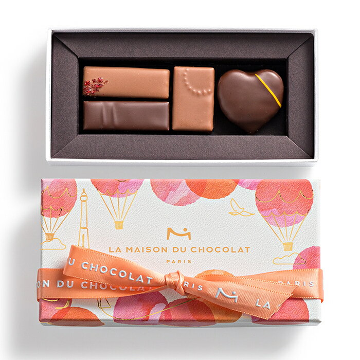 バレンタイン チョコ 2025 ラ・メゾン・デュ・ショコラ パリ サンヴォール 4粒入 (常温便) ホワイトデー 御歳暮 贈り物 母の日 父の日 お取り寄せ スイーツ 母の日 父の日 グルメ 手土産 ひな祭り 節分 お中元 御中元 ギフト お祝い 引出物のサムネイル