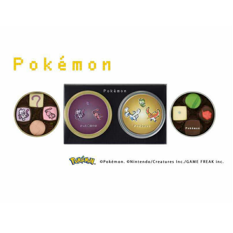 バレンタイン 2025 伝説・幻のポケモン缶セット ポケモン meets メリーチョコレート 8個入 冬ギフト 詰め合わせ 東京 お土産 お返し 誕生日 プレゼント お取り寄せ スイーツ バレンタインデー ホワイトデーのサムネイル