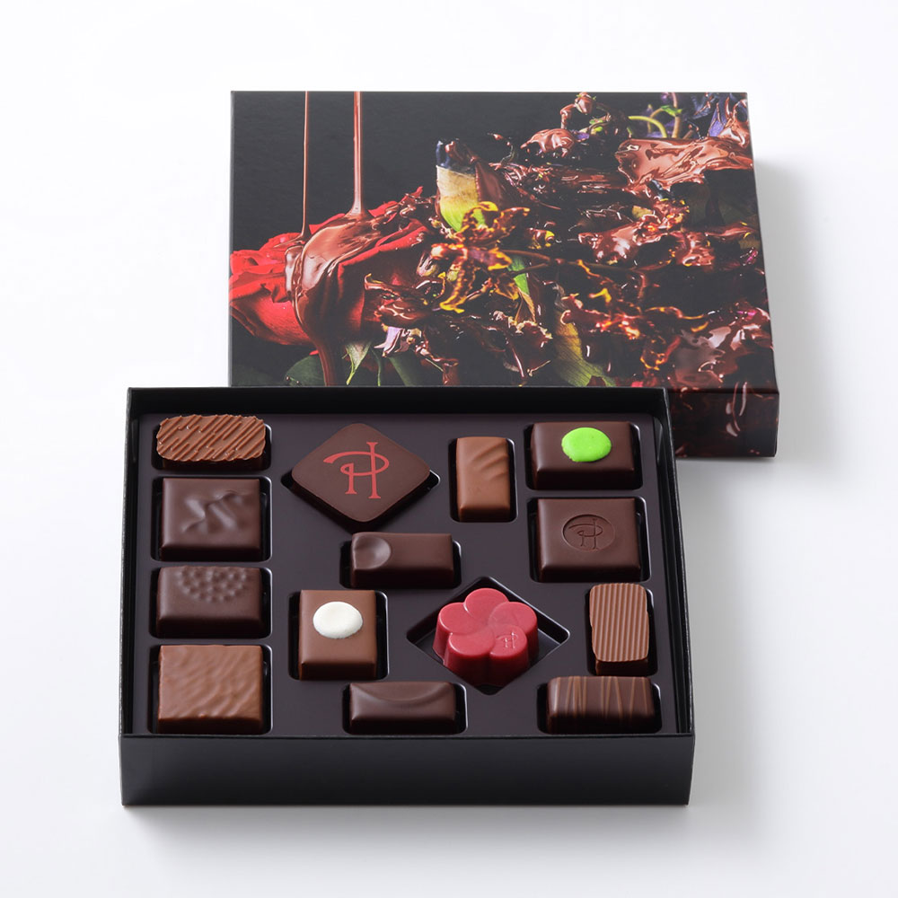 ホワイトデー お返し 2025 アソリュティマン ド ショコラ 14個入 ピエール・エルメ・パリ アルコール使用 冬ギフト 詰め合わせ 東京 お土産 お歳暮 御中元 お返し 誕生日 父の日 母の日 プレゼント お取り寄せ スイーツ バレンタインデー ホワイトデーのサムネイル