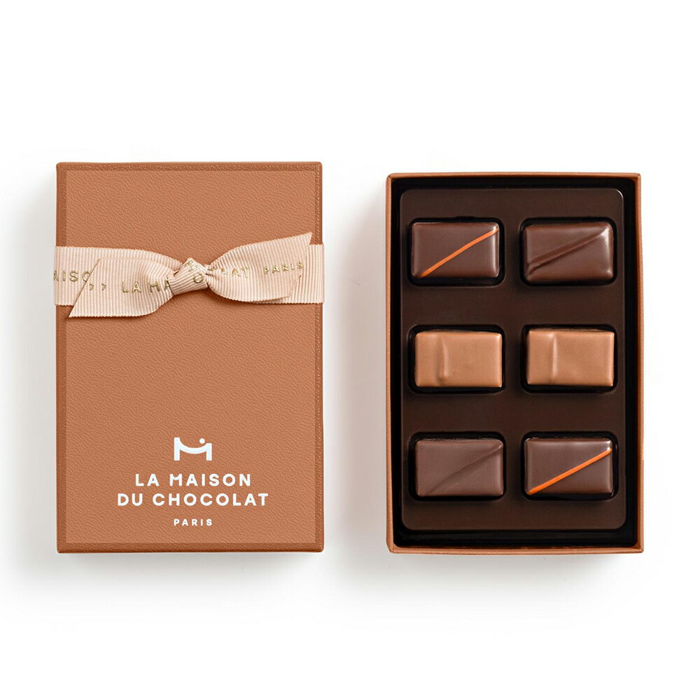ラ・メゾン・デュ・ショコラ プラリネ 6粒入 バレンタイン チョコ 御歳暮 贈り物 母の日 父の日 お取り寄せ スイーツ 母の日 父の日 グルメ 手土産 ひな祭り 節分 お中元 御中元 ギフト バレンタイン チョコ ホワイトデー お返し お菓子 2025 お祝い 引出物