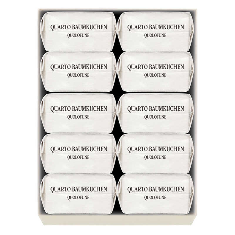 バレンタインチョコレート ばらまき 2026 ホワイトデー お返し お菓子 2026 クアルトバウム 10個詰合せ 黒船 常温便 バウムクーヘン ホワイトデー ...