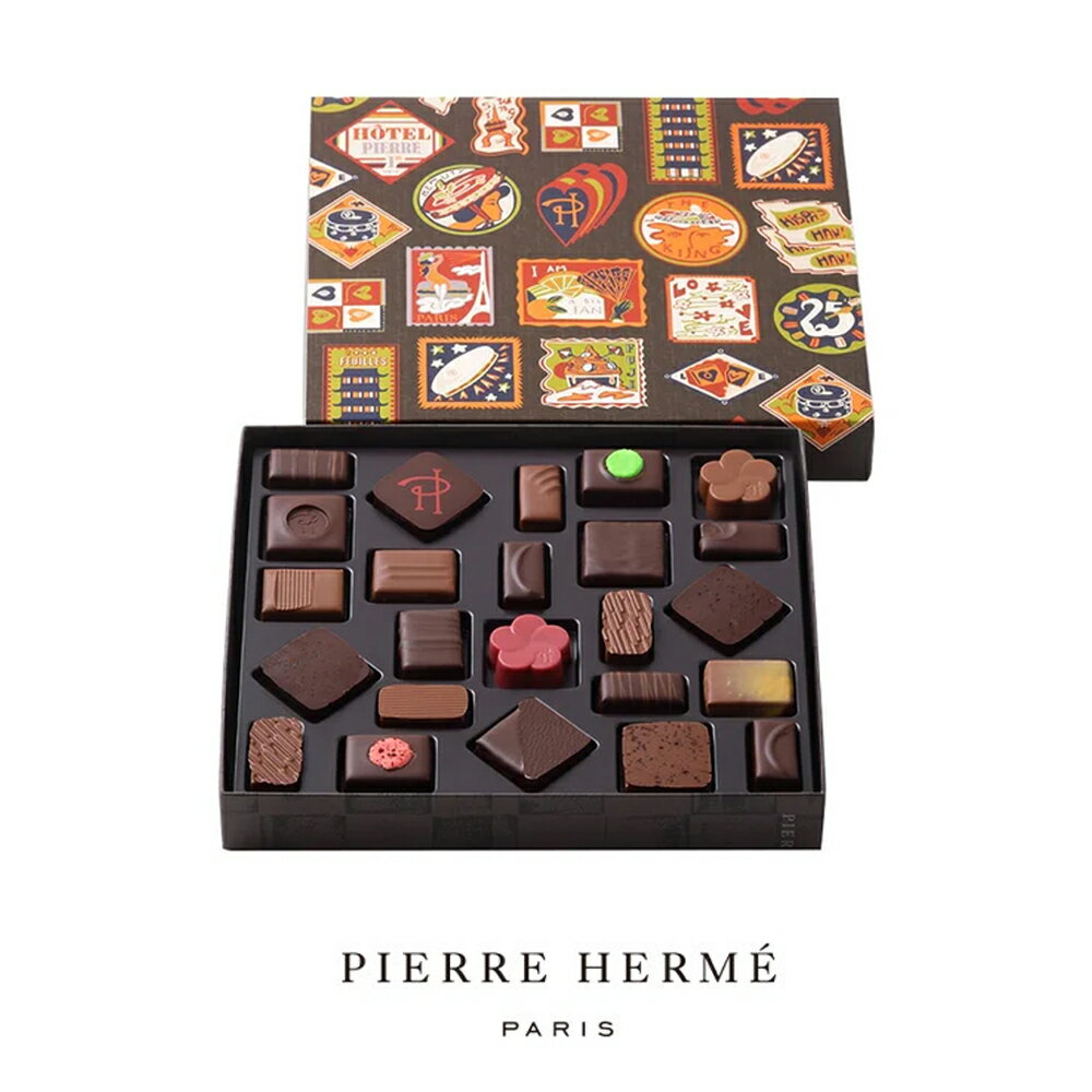 バレンタイン チョコ 2024 アソリュティマン ド ショコラ 24個入 ピエール・エルメ・パリ アルコール使用 冬ギフト 詰め合わせ 東京 お土産 お歳暮 御中元 お返し 誕生日 父の日 母の日 プレゼント お取り寄せ スイーツ バレンタインデー ホワイトデーのサムネイル