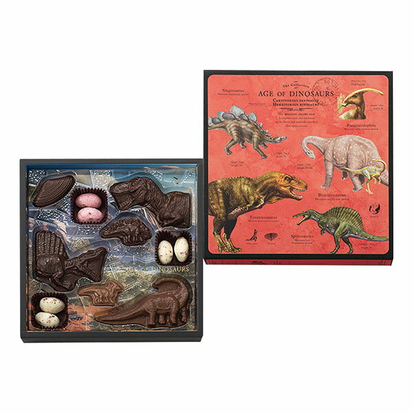 バレンタイン チョコ 2026 子供 恐竜チョコ 男の子 プレゼント 恐竜ショコラM エイジ オブ ダイナソー ..