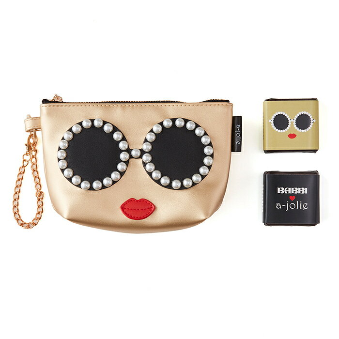 商品名 バレンタイン チョコ 2026 BABBI バビ アジョリー コラボ BABBI×a-jolie スペシャルギフト (ゴールド) ウエハース チョコ チョコレート 高級 スイーツ ギフト プレゼント 自分へのご褒美 メーカー手提げ袋...