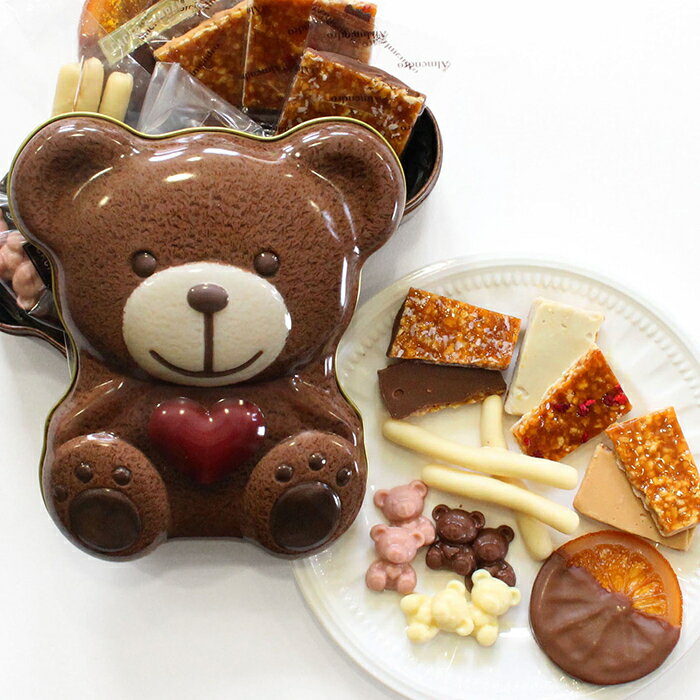 バレンタイン チョコ 2026 カカオサンパカ レガロ デ カロロ 13個お菓子入 スペイン王室御用達 クマ 高..