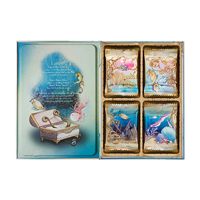 バレンタイン チョコ 2026 ナハトラビュリント メアレスリード(海の歌声) メリーチョコレート Nachtlabyrinth メアレスミュートス 本命 本型パッケージ チョコ SNS 話題 2026 チョコ 夫 バレンタイン 宝石箱 2026