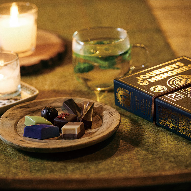 バレンタイン チョコ 2026 旅とダイアリー(ゆらめく光と森のしずく) 喫茶ペンギン モロゾフ サロンペン..