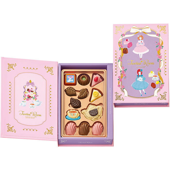 商品名 バレンタイン チョコ 2026 ゴンチャロフ トゥーティールーム 詰め合わせ おもいでのティーブック 12粒入 トゥーティールーム バレンタイン2026 チョコレート スイーツ ミニチュアチョコレート お菓子 スイーツ ギフト 贈り...