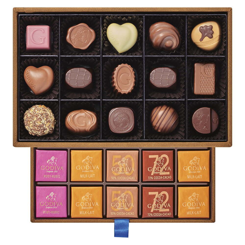 お歳暮 チョコレート 2025 グランプラス 30粒入 ゴディバ トリュフ カレ チョコレート 夏ギフト 詰め合わせ お中元 御中元 ギフト 父の日 母の日 東京 お土産 誕生日 プレゼント お取り寄せ 引越し 出産 お祝い バレンタインデー