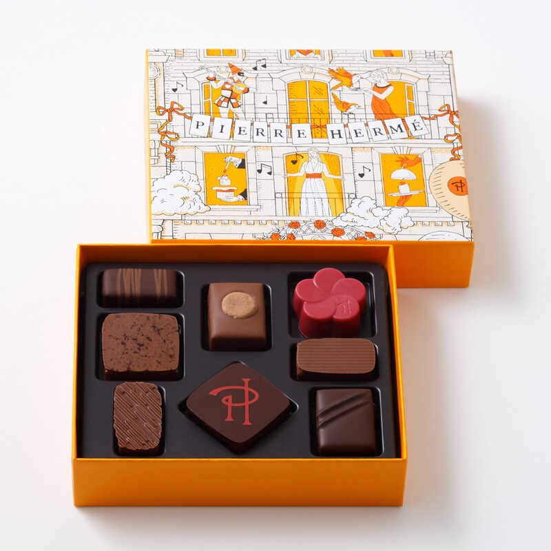バレンタイン チョコ 2026 アソリュティマン ド ショコラ 8個入 ピエール・エルメ・パリ アルコール不...