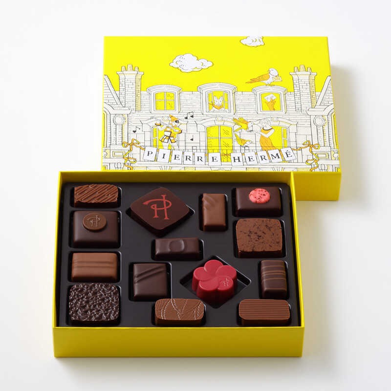 バレンタイン チョコ 2026 アソリュティマン ド ショコラ 14個入 ピエール・エルメ・パリ アルコール...