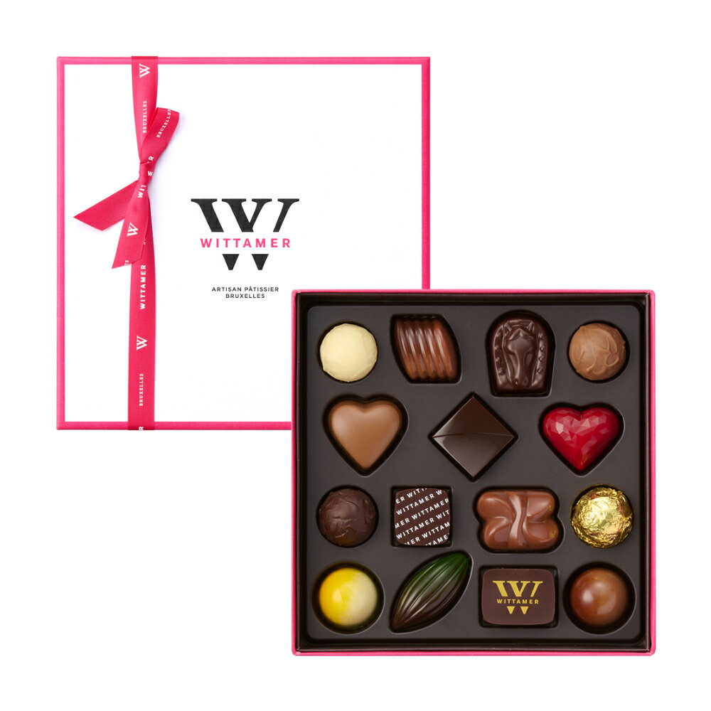 バレンタイン チョコ 2026 ヴィタメール ショコラ・ド・ヴィタメール 15個入 WITTAMER チョコレート スイーツ ギフト プレゼント 高級 ベルギー王室御用達 チョコ お菓子 詰め合わせ プレゼント 贈答用 本命 義理 SNS映え おしゃれ 可愛い パッケージ 期間限定