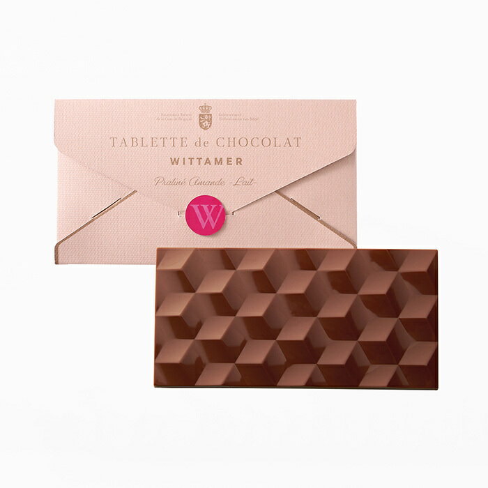 バレンタイン チョコ 2026 ヴィタメール タブレット（レ・アマンド）WITTAMER チョコレート スイーツ ギフト プレゼント 高級 ベルギー王室御用達 チョコ お菓子 詰め合わせ プレゼント 贈答用 本命 義理 SNS映え おしゃれ 可愛い パッケージ 期間限定