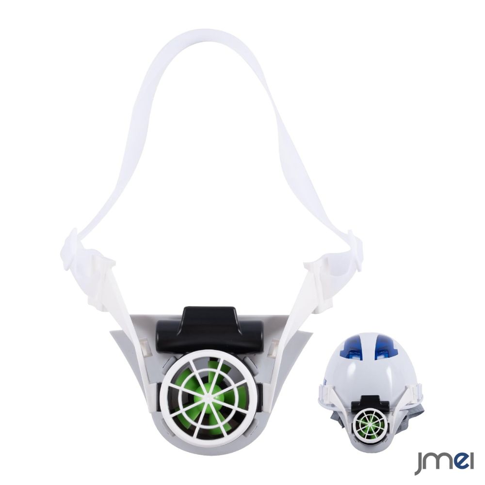 ヘルメットファン 240g 静音 USB充電式 3段階風量調整 軽量 工事現場用 建築…