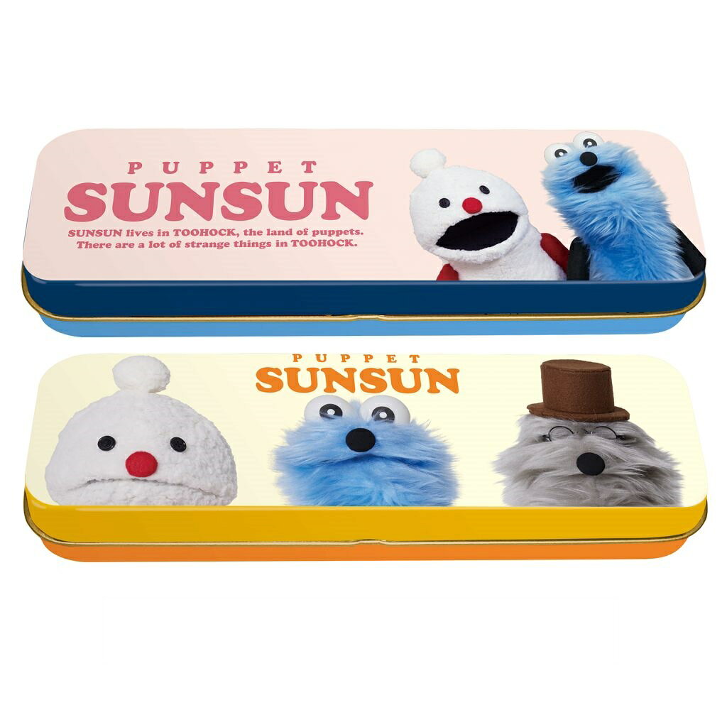 チョコレート パペットスンスン バレンタイン チョコ 2026 パペットスンスンチョコ缶 4粒入 キャラクター チョコレート ギフト お菓子 スンスン グッズ 小物入れ インテリア かわいい 映え SNS話題 人気キャラ ホワイトデー