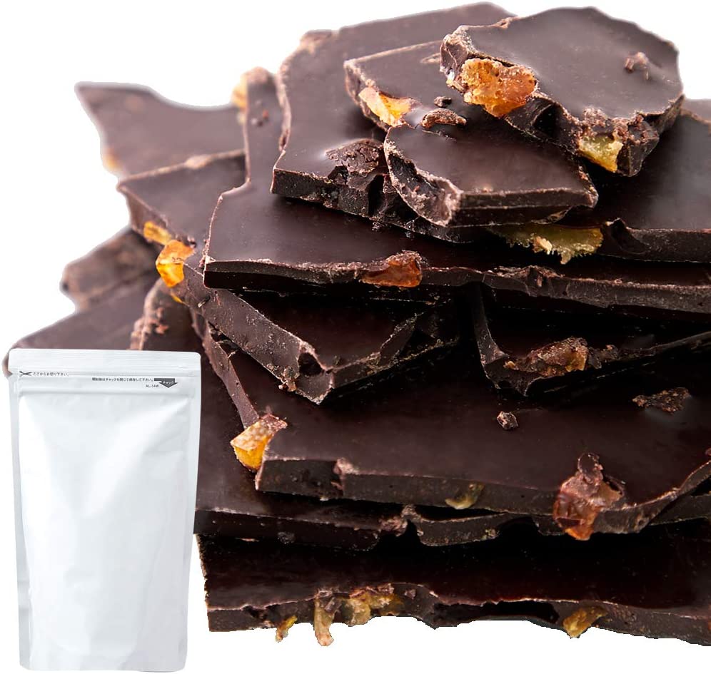 天然生活 カカオ72%割れチョコオレンジピール  クーベルチュール ビター チョコレート 国産オレンジ使用 スイーツ