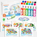 【送料無料】ドットマーカー 10 ̄30色セット ウォッシャブルカラーペン 水性 塗り絵付き 40ml 12ml 洗える 塗り絵付き 絵かき 画用紙 子供用 落書き 遊び道具 子供用 手入れ簡単 プレゼント