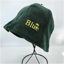 送料無料!(北海道、沖縄ほかの除く)楽天店限定:(コストコ) Blue サウナハット 綿製(3)