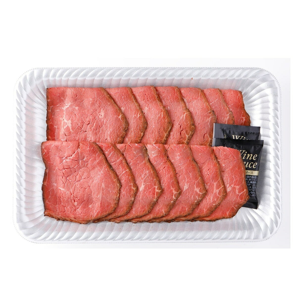 送料無料！（北海道、沖縄ほかの除く）楽天店限定：(コストコ) 【冷凍】ローストビーフスライス 200g x 6パック