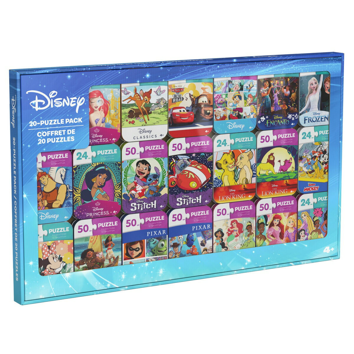 送料無料！（北海道、沖縄ほかの除く）楽天店限定：(コストコ) ディズニー キャラクター パズル缶