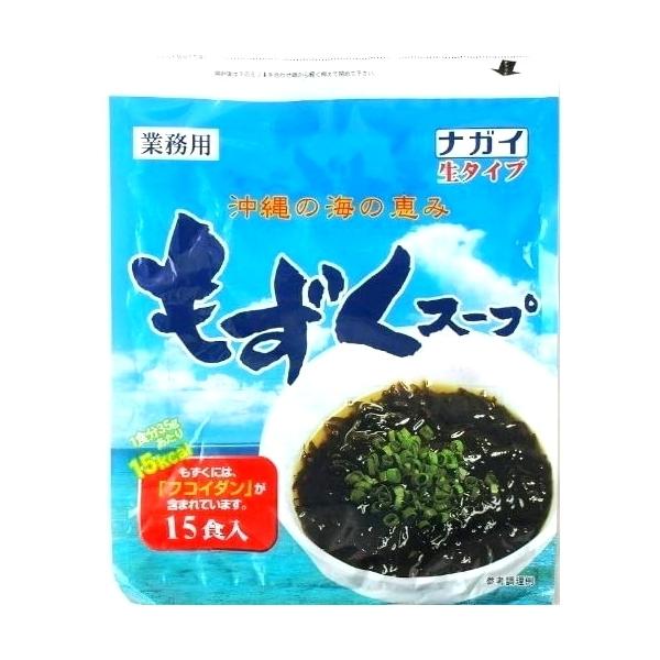 送料無料！（北海道、沖縄ほかの除く）楽天店限定：(コストコ) 永井海苔 もずくスープ15食入りのサムネイル