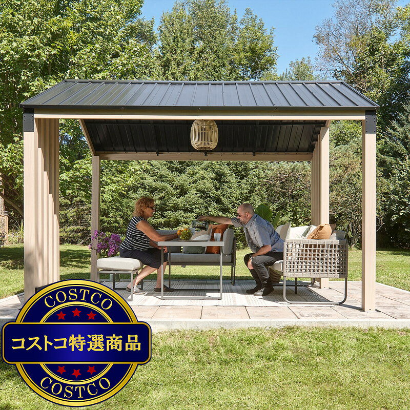 送料無料！(コストコ) SOJAG LITO サンシェルター 10 x 12フィート（3m x 3.6m）ガ...