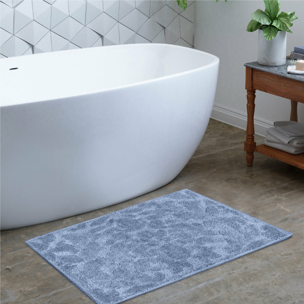 送料無料！（北海道、沖縄ほかの除く）楽天店限定：(コストコ) インテリア アンド スタイル バスマット 60x91cmのサムネイル