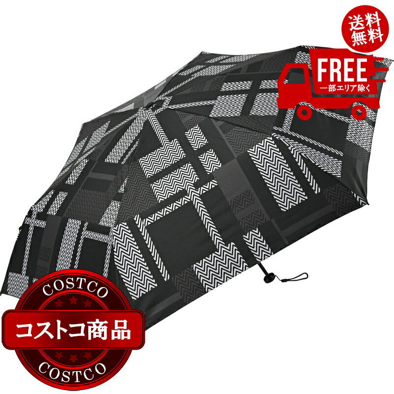 送料無料！(コストコ) assa 日傘折りたたみ AM58 / ブラック / ウェーブブロック AM762 ※ご注文後5-14日でお届けします