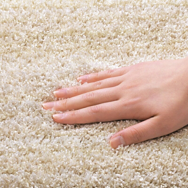 送料無料!(コストコ) スミノエ 防炎・防音ラグ リュストル 楕円 140cm x 200cm モスグリーン ※ご注文後7-14日でお届けします [3]