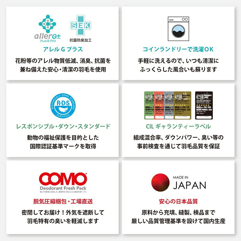 送料無料!(コストコ) 羽毛合い掛け布団 ナチュラルダックダウン93% クイーン アイボリー ※ご注文後5-14日でお届けします [3]
